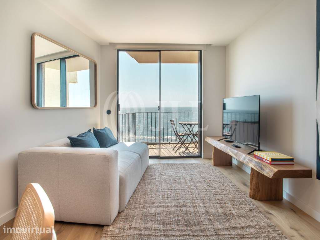Apartamento T2 com piscina, vista mar, na Foz, Porto - Grande imagem: 4/26