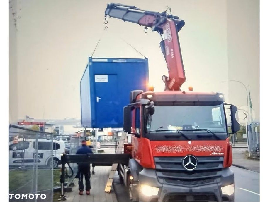 Mercedes-Benz Antos 2543 L 6x2 + HDS Fassi F455A.2.25 | 5x wysuw | Pilot - 9