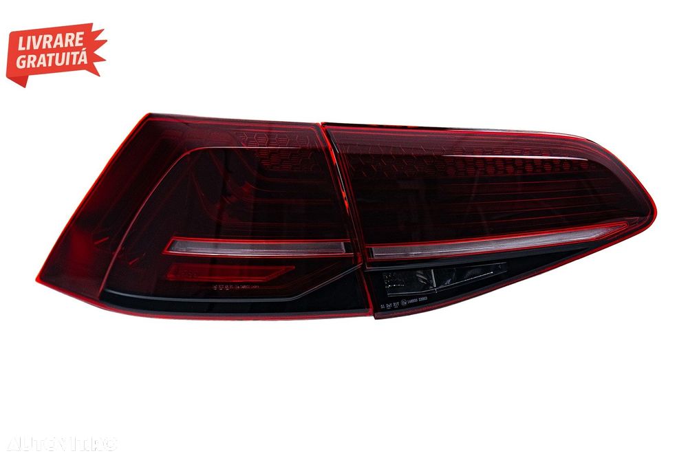 Stopuri Full LED VW Golf 7 & 7.5 VII (2013-2019) Laser Look Dinamic Secvential- livrare gratuita - 4
