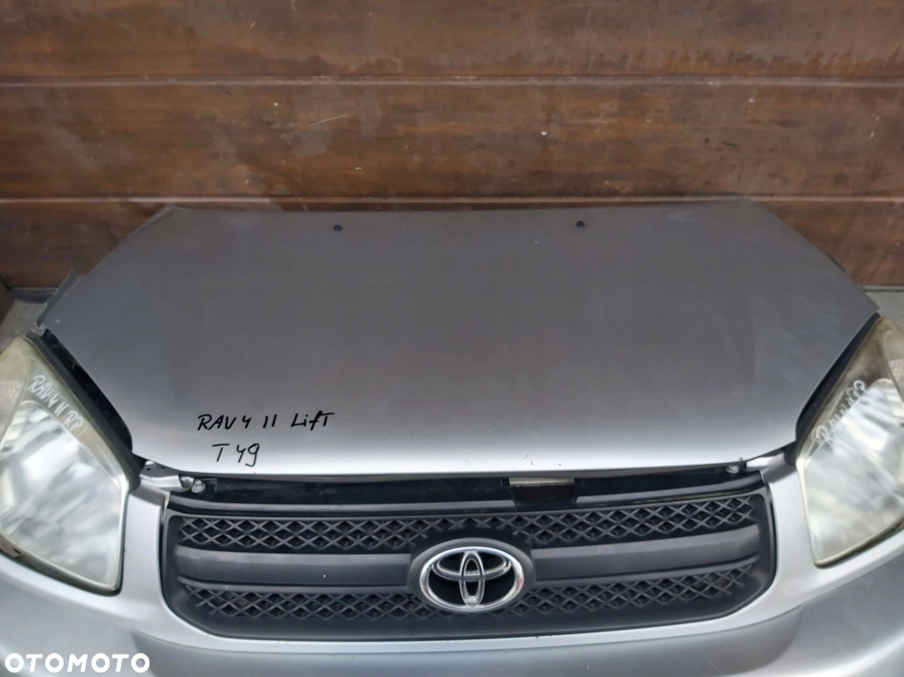 Toyota Rav4 II LIFT kompletny przód zderzak maska grill 2,0 vvti - 6