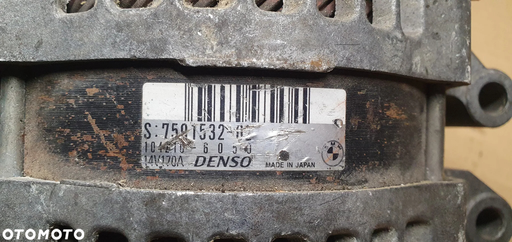 Alternator prądnica BMW 3 E90 335i 7591532 - 6