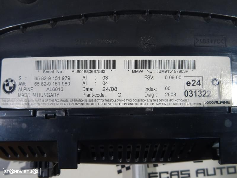 Display / Ecrã Do Gps Bmw 3 Touring (E91)  9151979 / 9151980 / 9151979 - 4