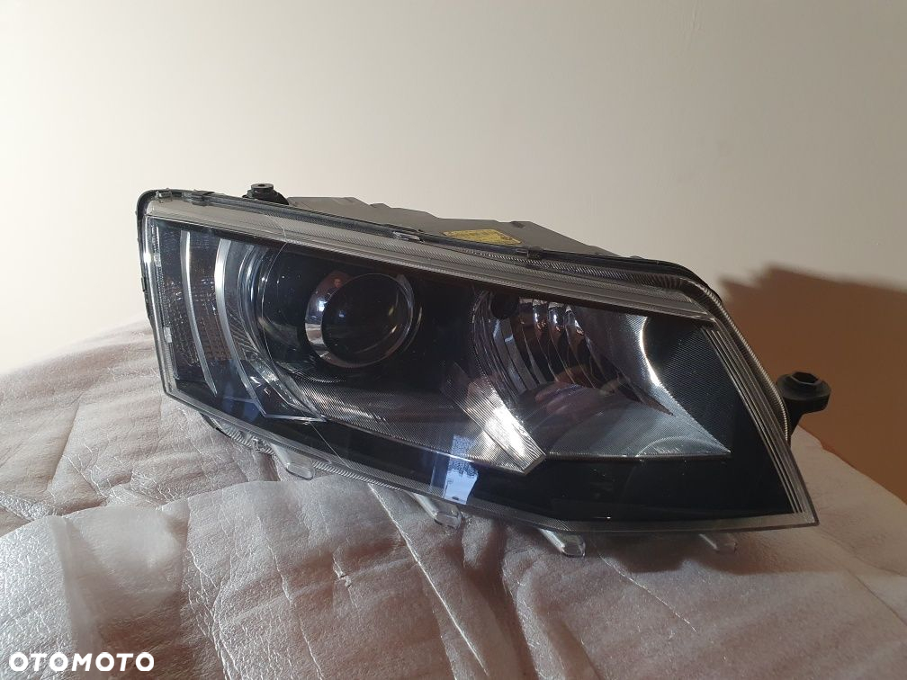 Lampa xenon lewa prawa Skoda Octavia III Europa skrętna - 5