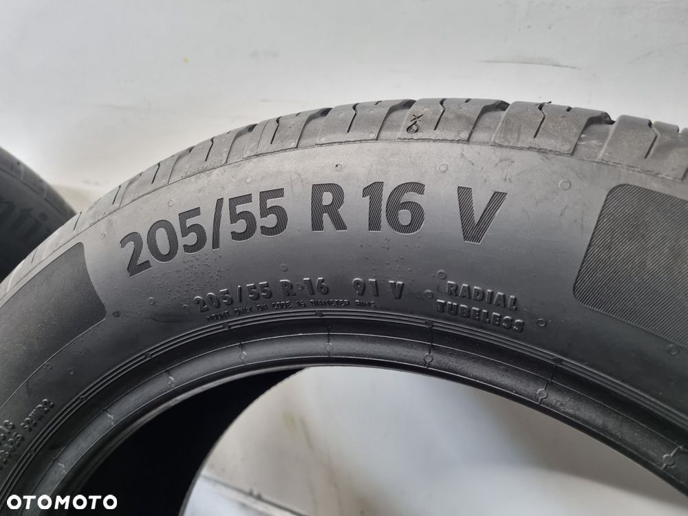 2x 205/55R16 91V Continental EcoContact 6 6mm 2021 opony letnie - 7