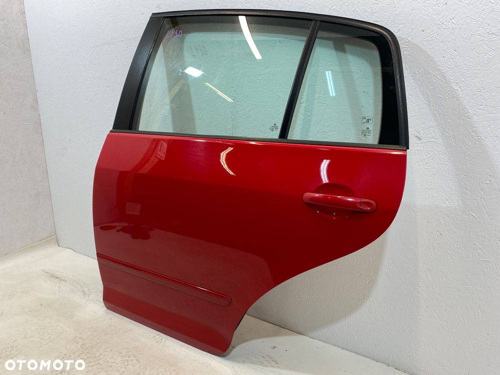 VW GOLF VI PLUS DRZWI LEWE TYŁ LY3D KOMPLETNE STAN BDB - 5