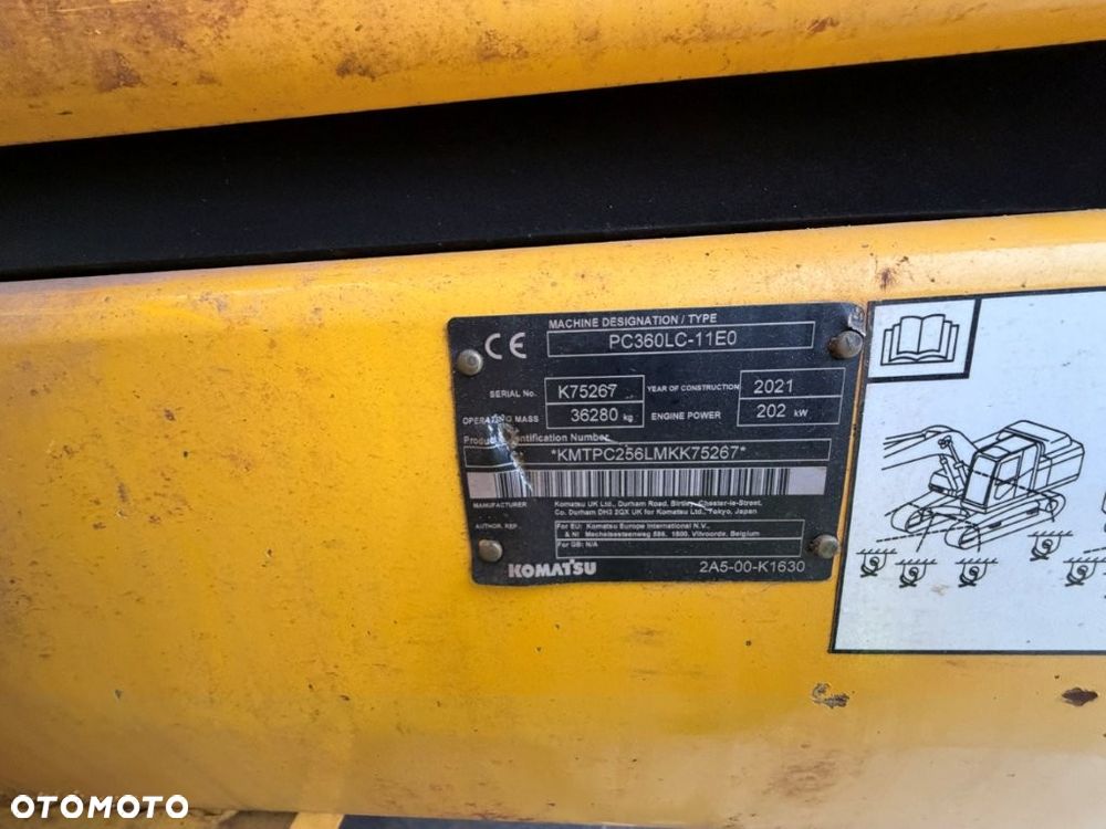 Komatsu PC360LC-11EO - 16