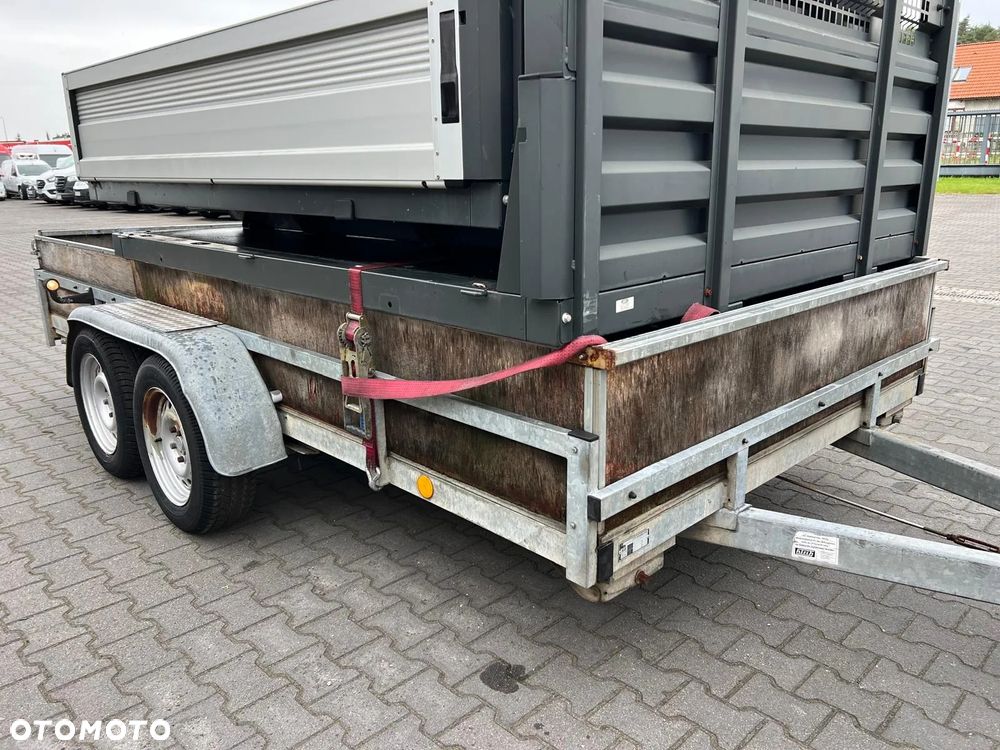 Humbaur HIRTH AT 2000 PRZYCZEPA DWUOSIOWA BURTOWA NISKOPODŁOGOWA - 7