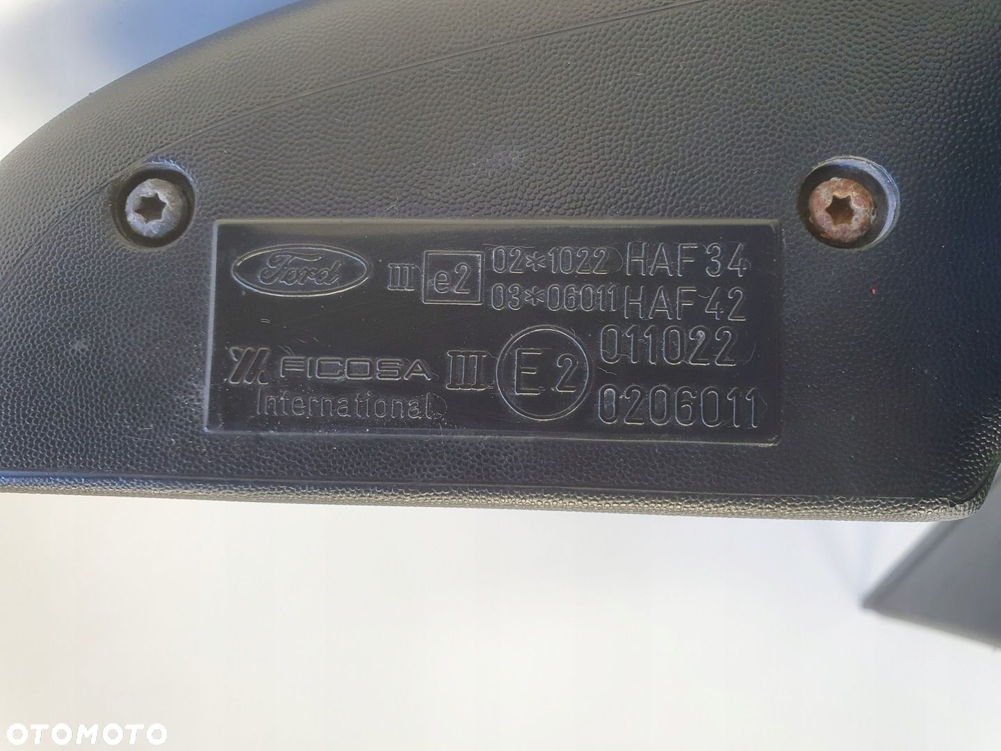 Ford Transit Tourneo 86-03r LUSTERKO PRAWE PASAŻERA 5 pin 2T14-17682-FC eur - 2
