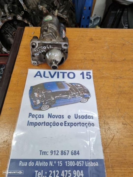 motor de arranquei Peugeot Citroën 1.6 hdi - 1