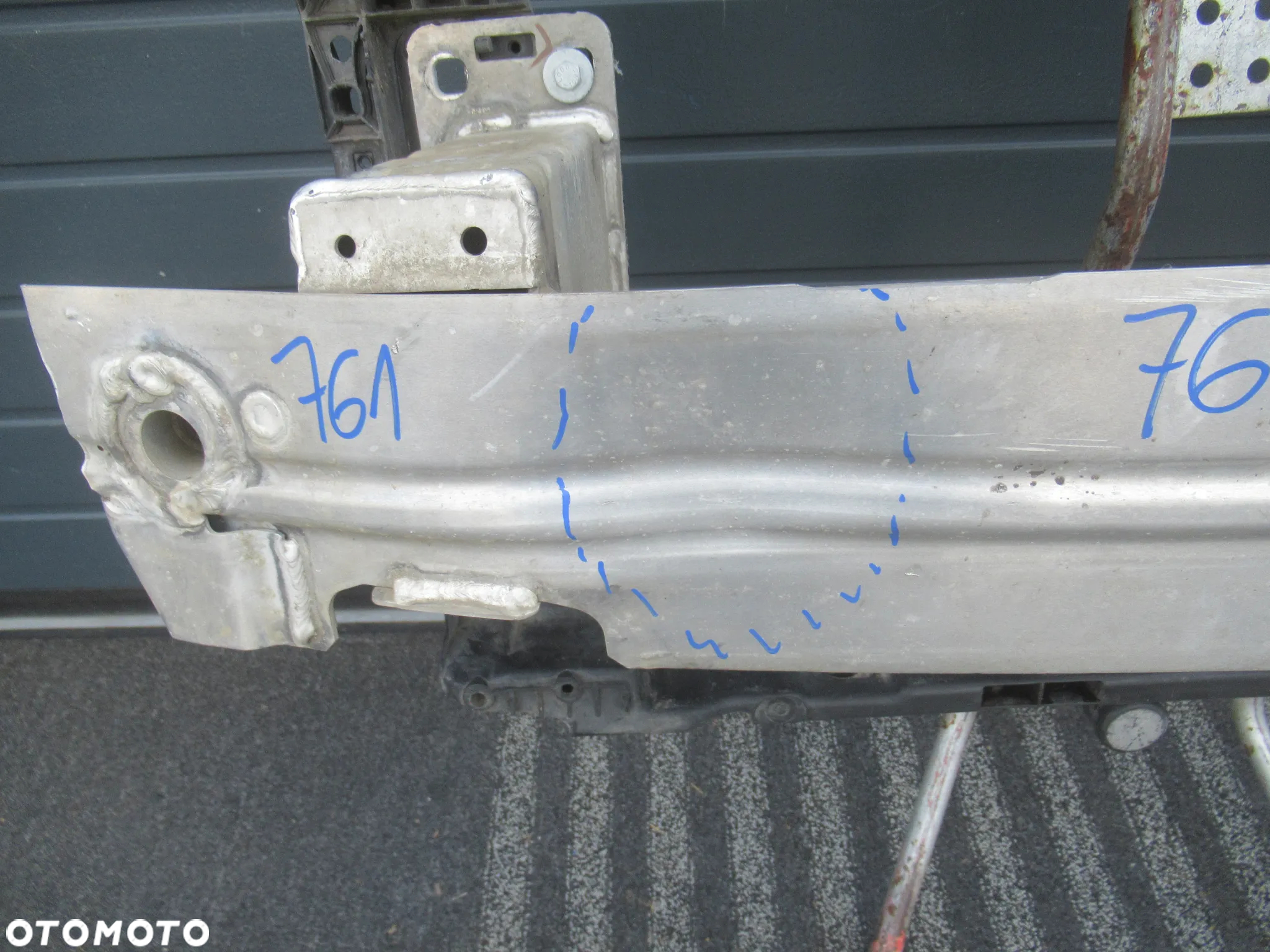 BELKA PAS WZMOCNIENIE CZOŁOWE PRZEDNIE AUDI Q7 II LIFT 4M0 4M0805594 4M0807109C 2019 - 14