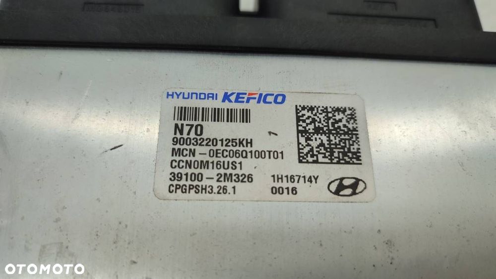 KOMPUTER SILNIKA ELANTRA VII 2021 1.6 B 39100-2M326 - 2