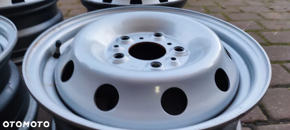 Felgi Stalowe Oryg. Fiat Ducato Peugeot Boxer Citroen Jumper 15 Cali 5x118 6Jx15 Et68 1395239080 Demo Bdb!! - 8