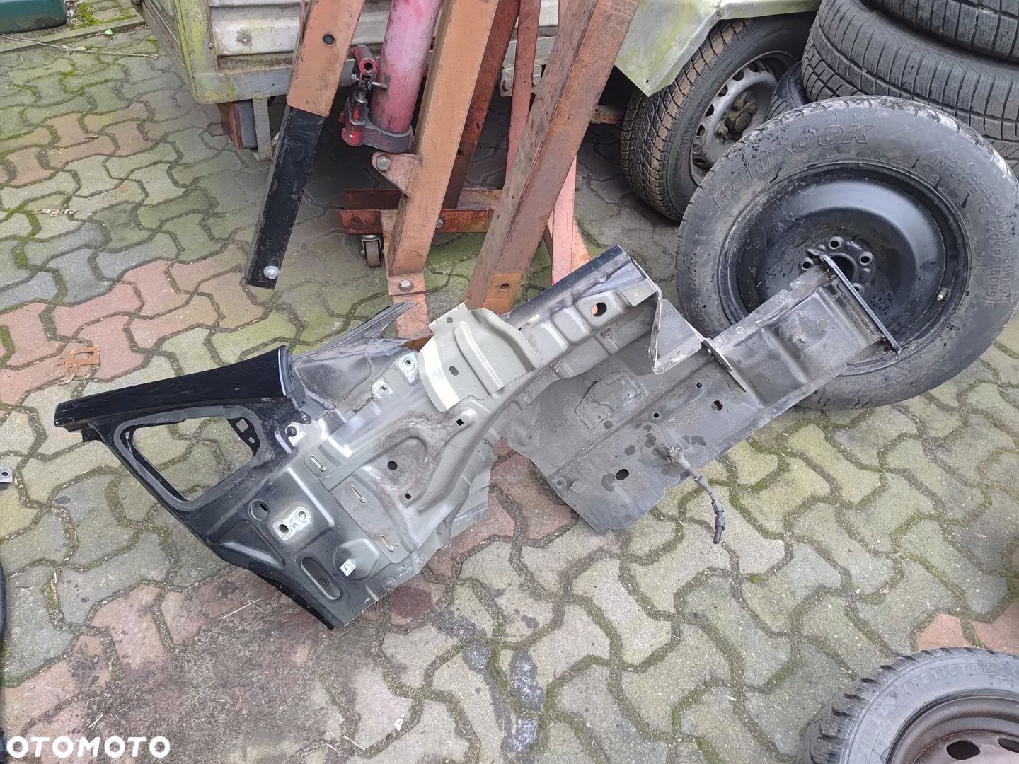 FIESTA MK7 ĆWIARTKA PODŁUŻNICA PRAWY PRZÓD - 1