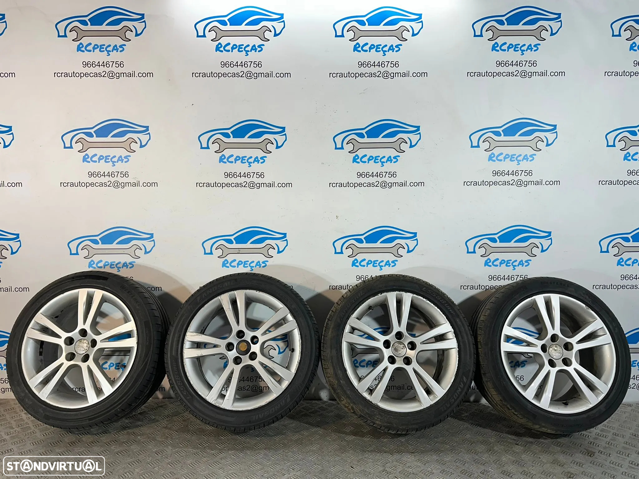 .Conjunto De Jantes 16 Originais Seat 5x100 7J ET43 6J0601025B - 2