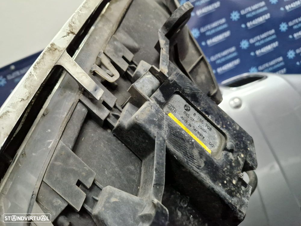 Frente completa usada BMW X5 E53 PRE LCI 3.0D XENON capot parachoques oticas guardalamas - 8