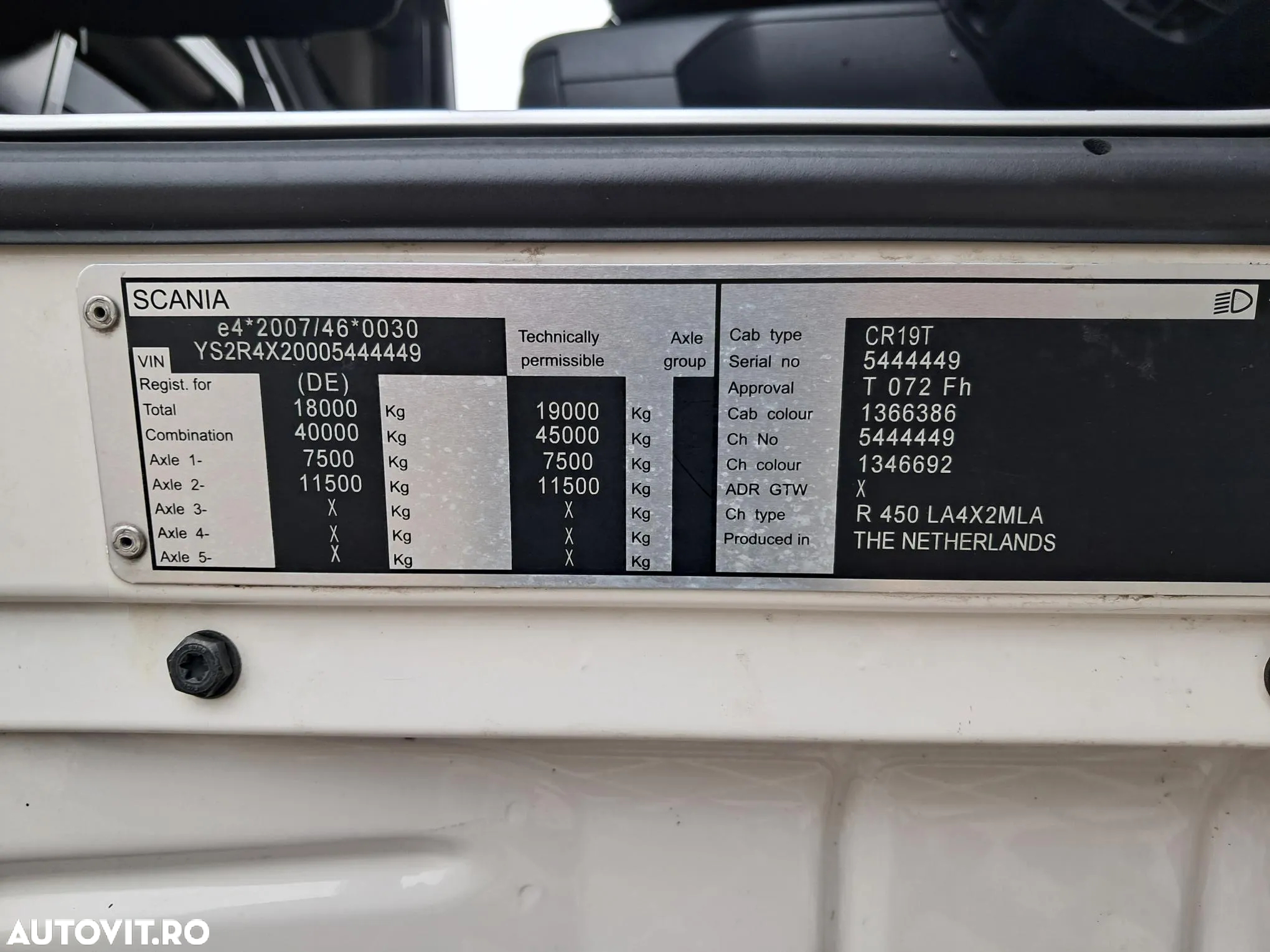 Scania r450 topline automat euro 6 - 34