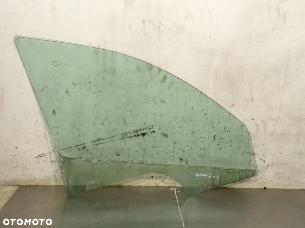 SZYBA BOCZNA LEWA PRZEDNIA DRZWI SKODA OCTAVIA II 1.6TDI LIFT - 4
