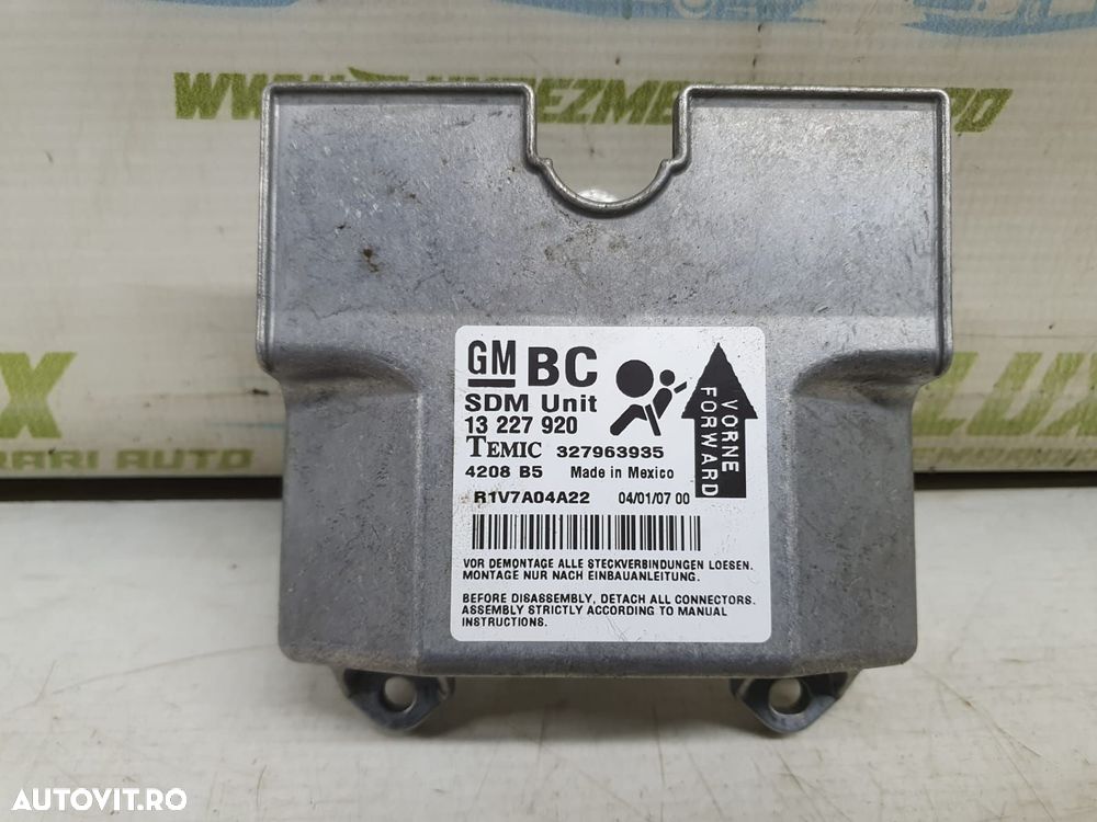 Modul airbag 13227920 327963935 Opel Astra H [2004 - 2007] 1.7 cdti Z - 1