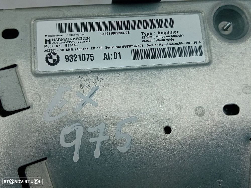 Rádio / auto-rádio BMW X5 (F15, F85) - 6