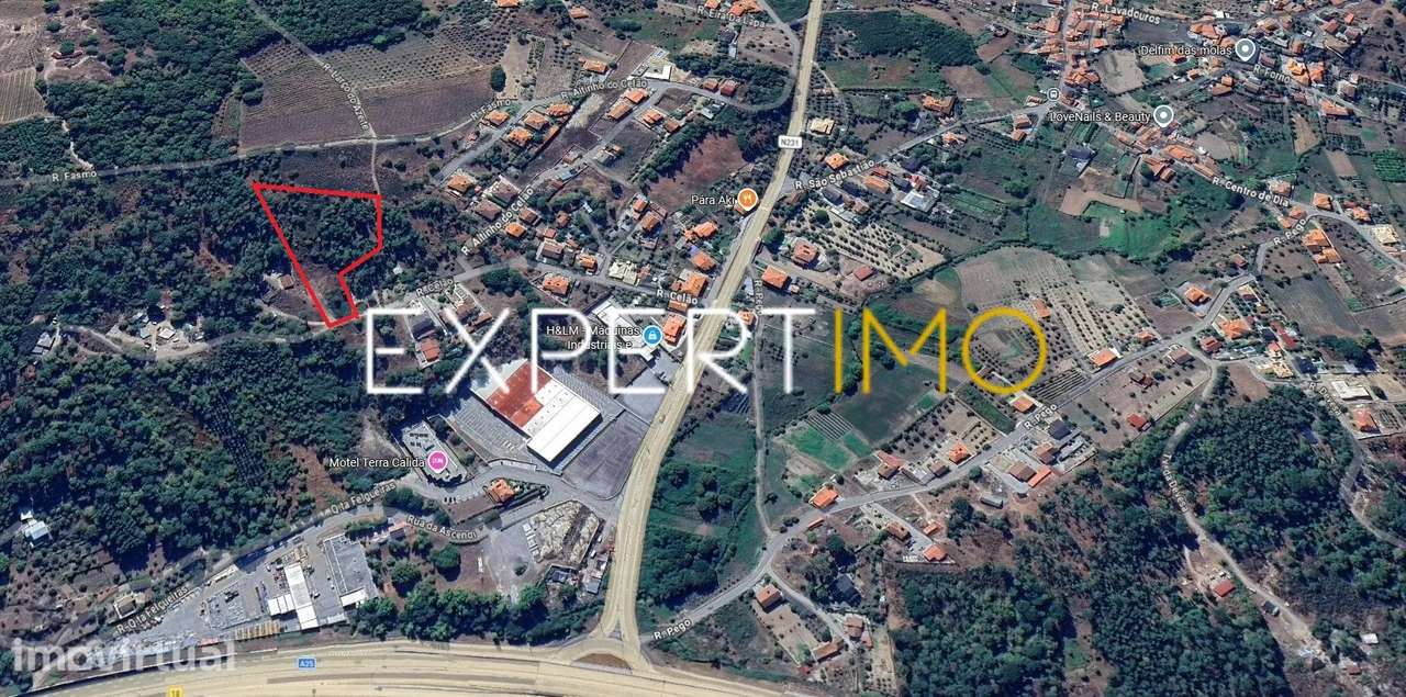 Terreno Urbano - 6 600 m2 - Periferia Cidade Viseu - Viabilidade... - Grande imagem: 3/8