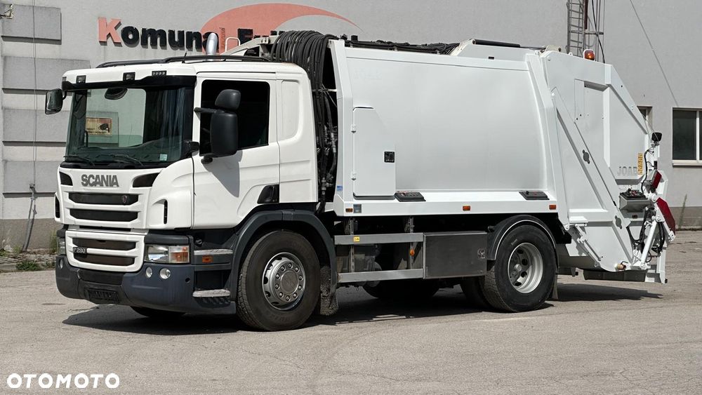 Scania P280 śmieciarka DWIE KOMORY JOAB 12m3 EURO 6 - 1