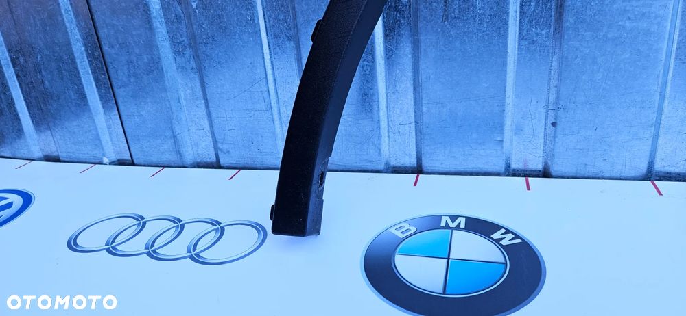 BMW X6 E71 Listwa błotnika Nakładka Hokej Osłona Błotnik Błotnik tył prawy tylna prawa Osłona nadkola tylna prawa 7176330 - 2