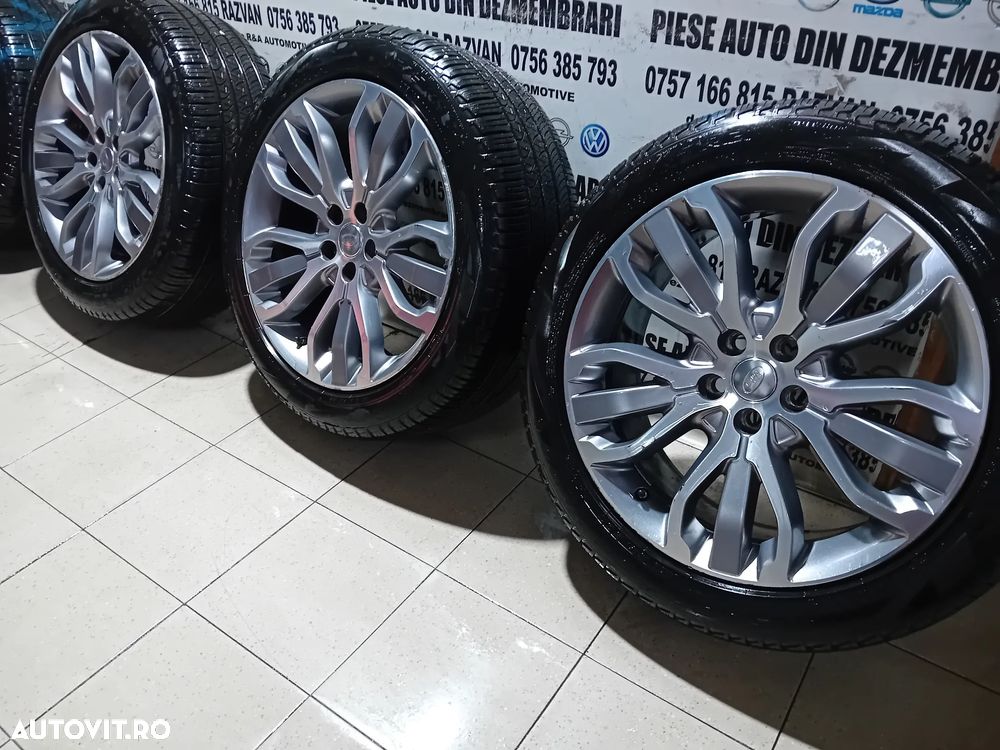 Jante Range Rover Sport L494 Vogue R21 275/45R21 M+S Dot 2923 Anvelope Pirelli Ca Si Noi 2013-2018 - 4