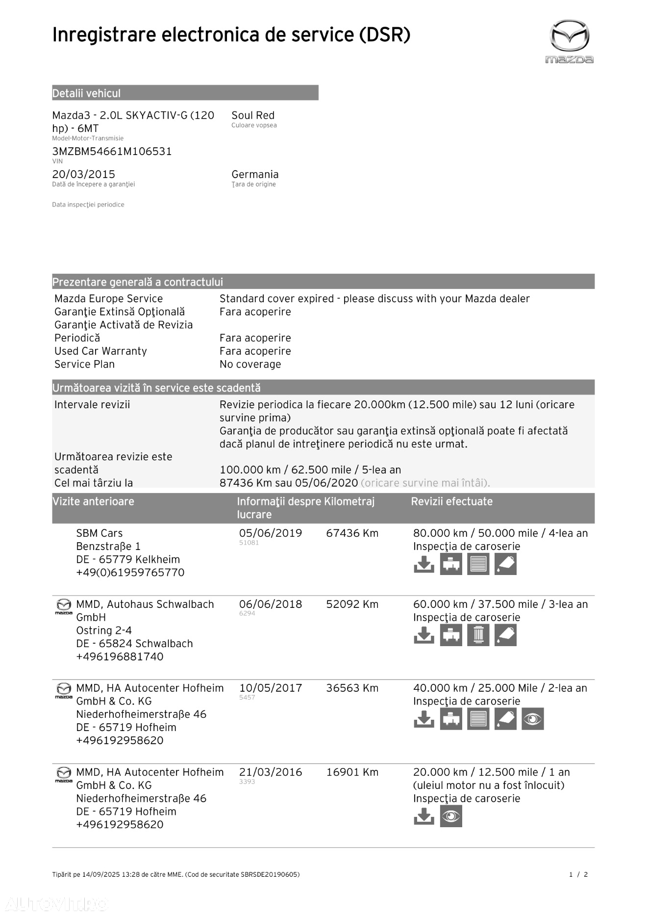 Mazda 3 SKYACTIV-G 120 Center-Line - 12