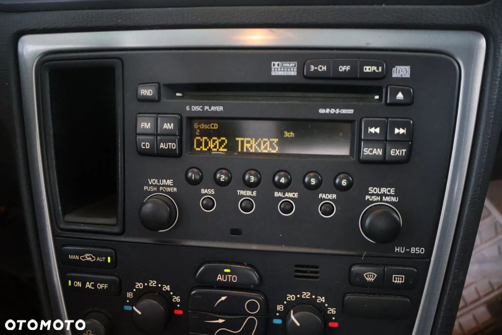 VOLVO XC70 V70 S60 LIFT 04-08 RADIO HU-850 FABRYCZNE RADIOODTWARZACZ CD - 6