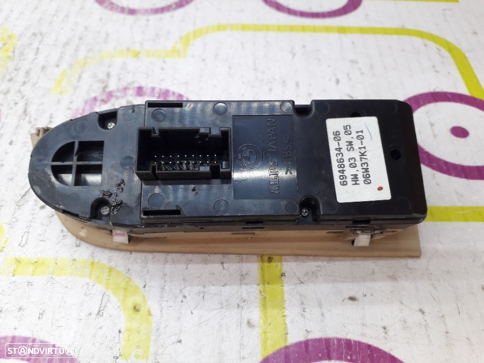 Comando de Vidros Frt / Esq BMW 325i de 2006 - Ref : 694863406 - NO320124 - 2