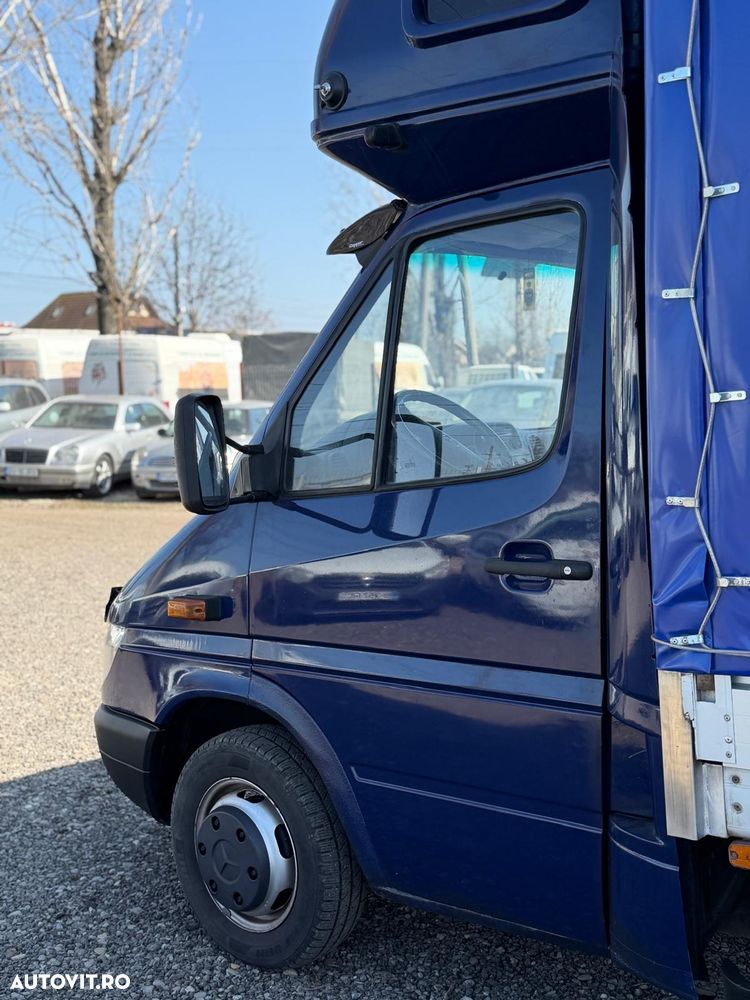 Mercedes-Benz SPRINTER 416 CDI, PUNTE DUBLA si PRELATA NOUA - 4