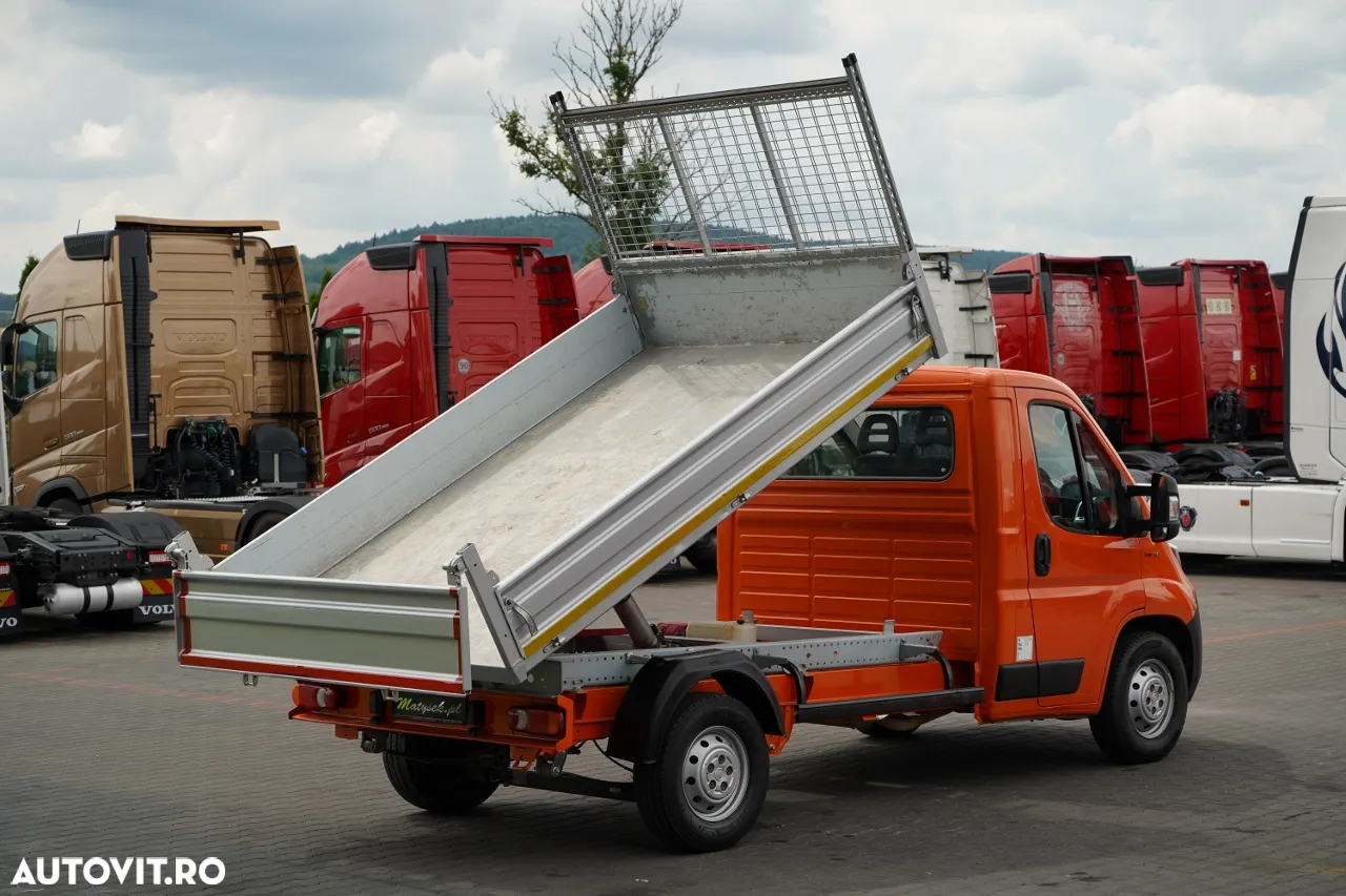 Fiat DUCATO / 2.3D / CAMION BASCULANTE ALUMINIU 3.2M / AER CONDIȚIONAT / KM 70.000 KM - 7