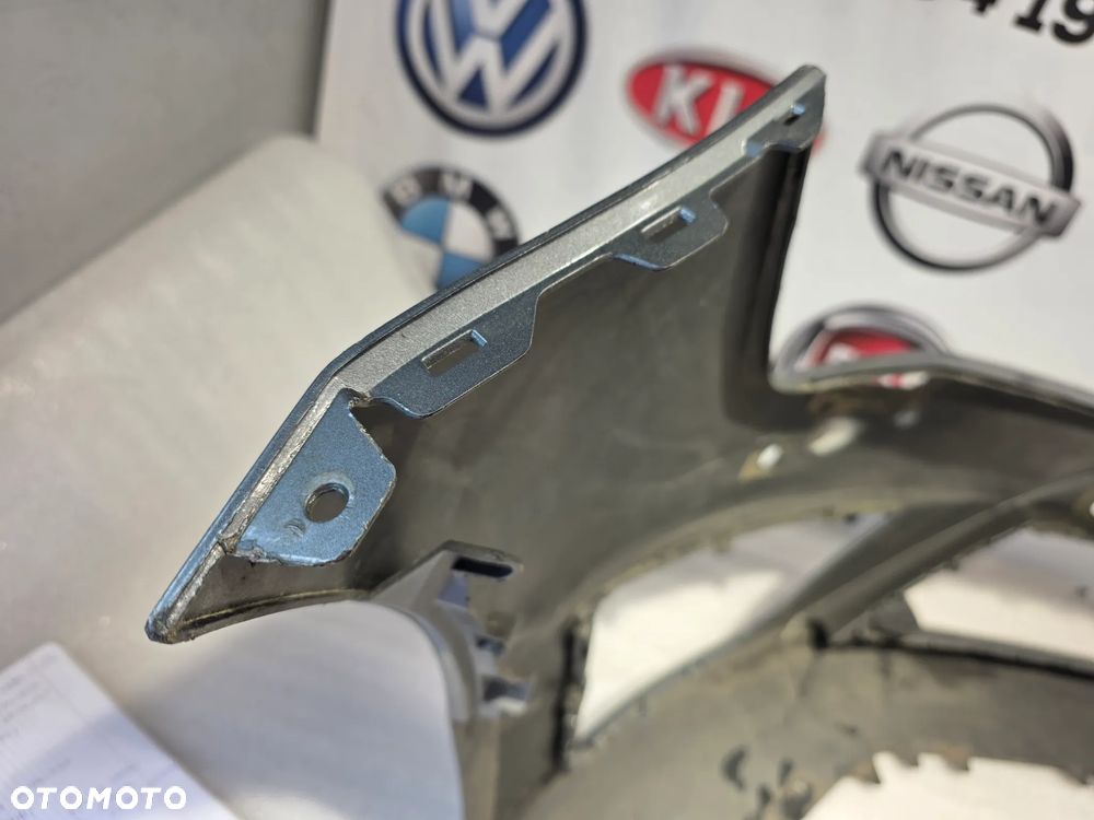 SEAT LEON III 5F0 FR 12- ŁADNY ZDERZAK PRZEDNI PRZÓD NA SPRYSKI + 4xPDC KOLOR SZARY METALIK NR 5F0807221M NR AUKCJI NZ2096 - 24