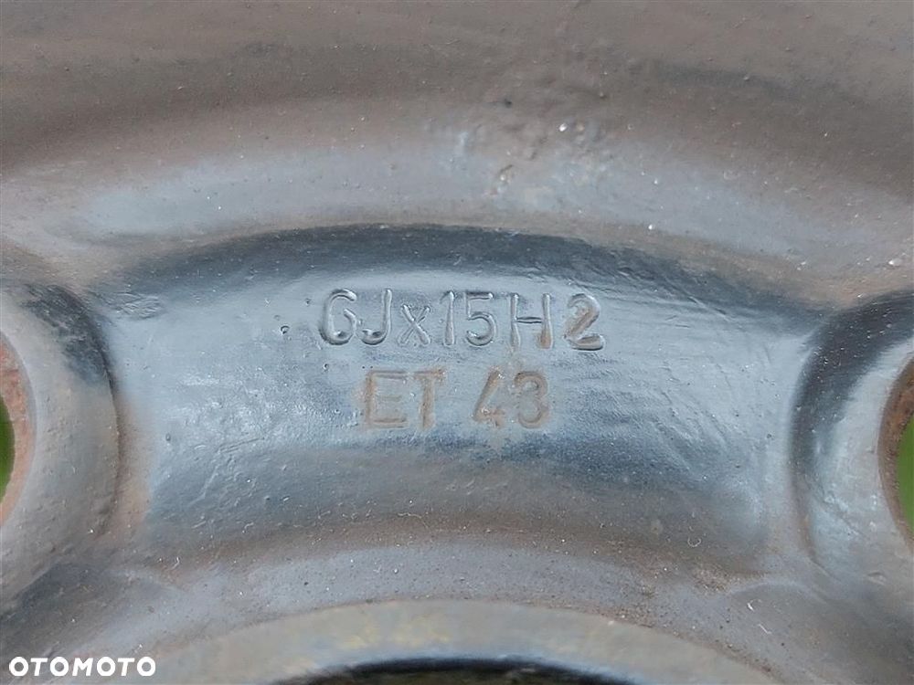 Felgi stalowe OPEL ASTRA II G, ZAFIRA A GM 5X110 6 J R15 ET 43 4 SZTUKI - 12