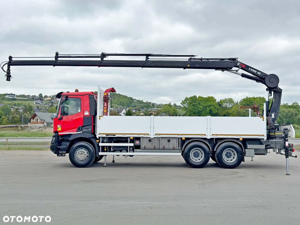 Renault C 430 * SKRZYNIA 7,05 m * HIAB X-HIDUO 188 ES-4 + PILOT/ 6x4 - 5