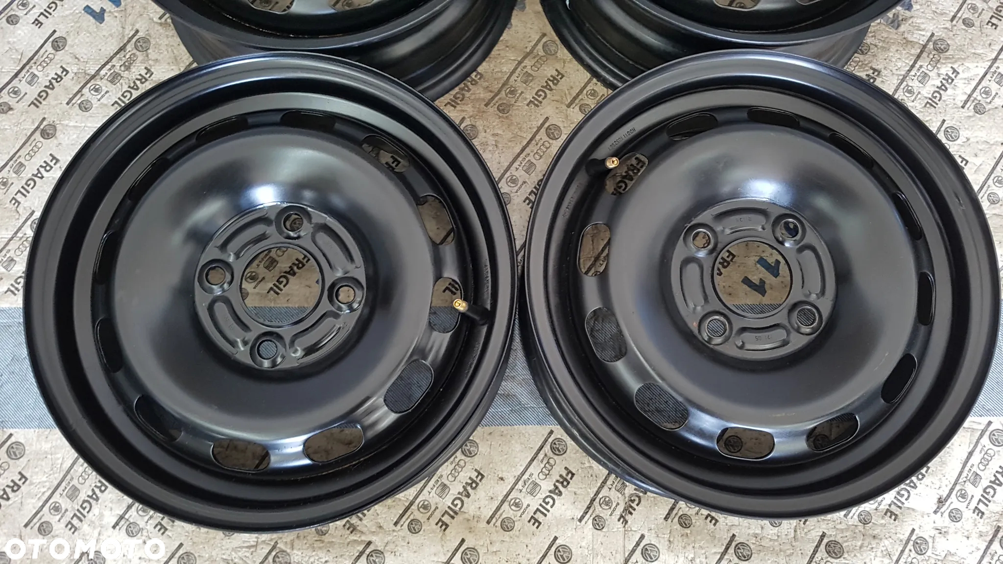 FELGI STALOWE FORD FIESTA MK 5 MK 6 MK7  5,5JX14  4X108 ET47,5 - 4