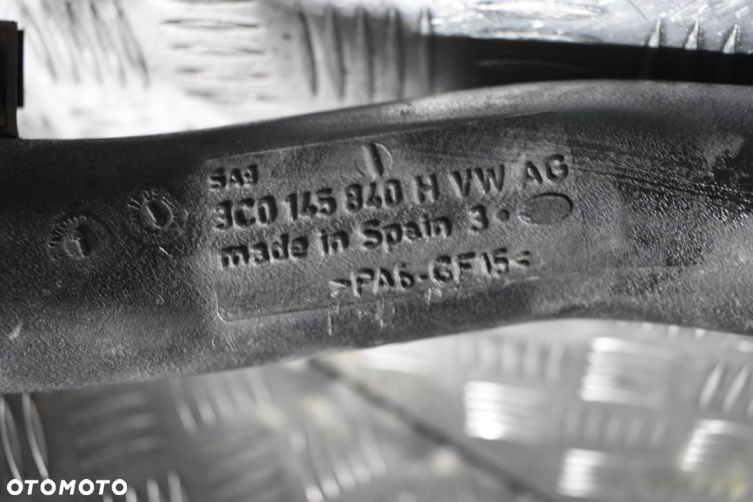 Volkswagen Seat Audi 1.9 TDI Wąż przewód rura intercoolera 3c0145840h - 4