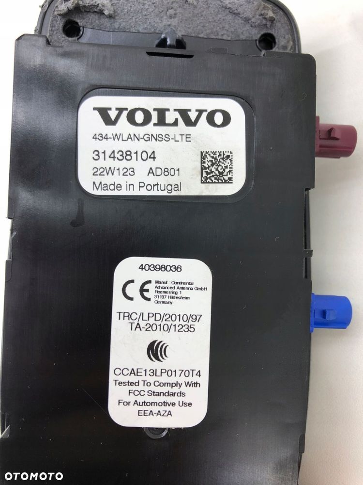 VOLVO XC40 ANTENA DACHOWA KOLOR-723-19 31438104 - 7