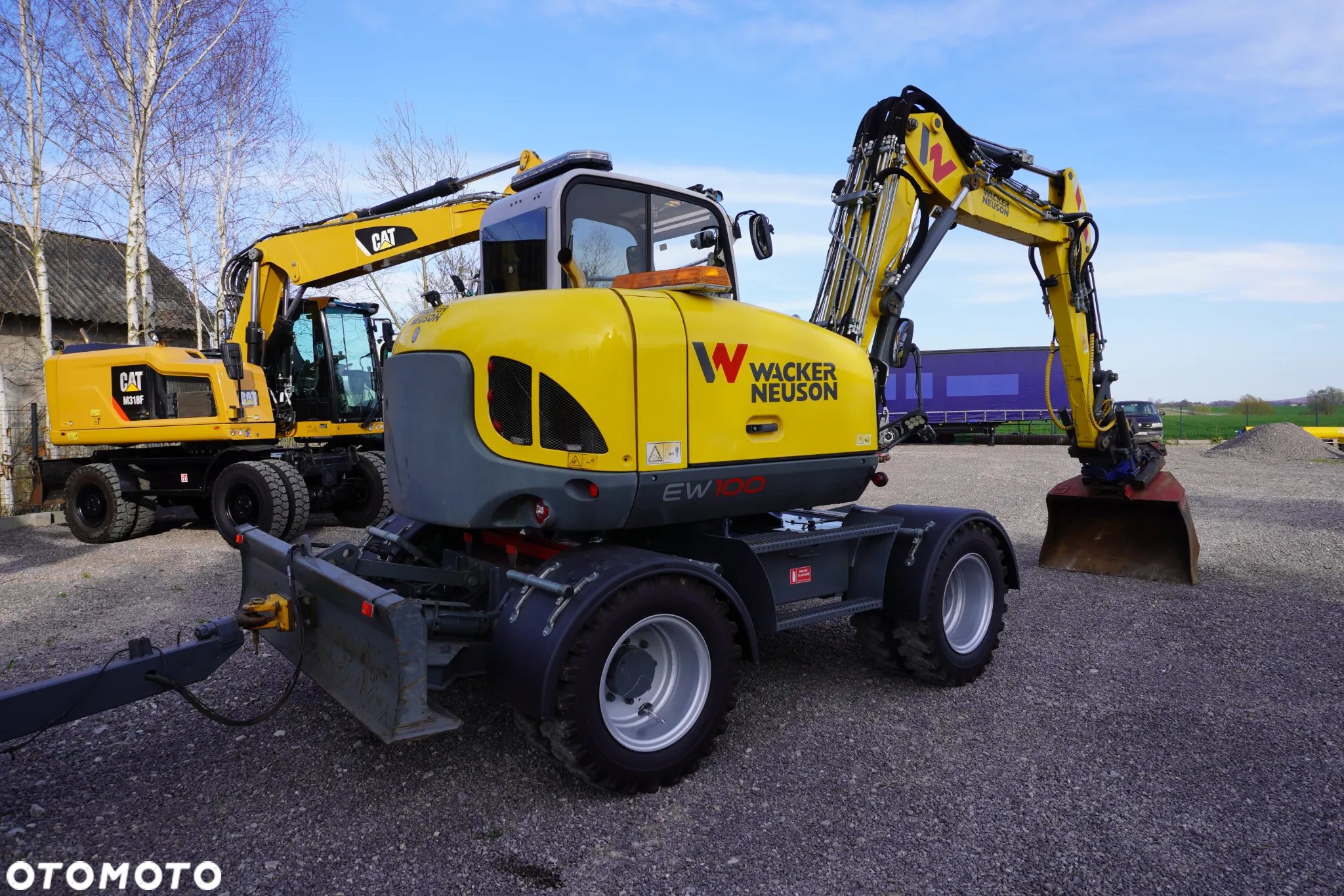 Wacker Neuson EW 100 ROTOTILT + Szczypce  Przyczepa - 11