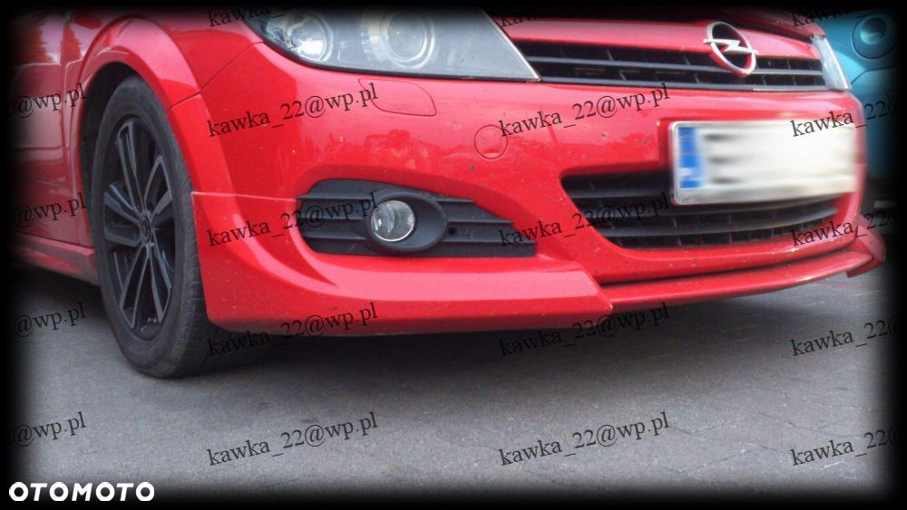 OPEL ASTRA H GTC 3D DOKŁADKA ZDERZAKA PODKŁAD! - 8