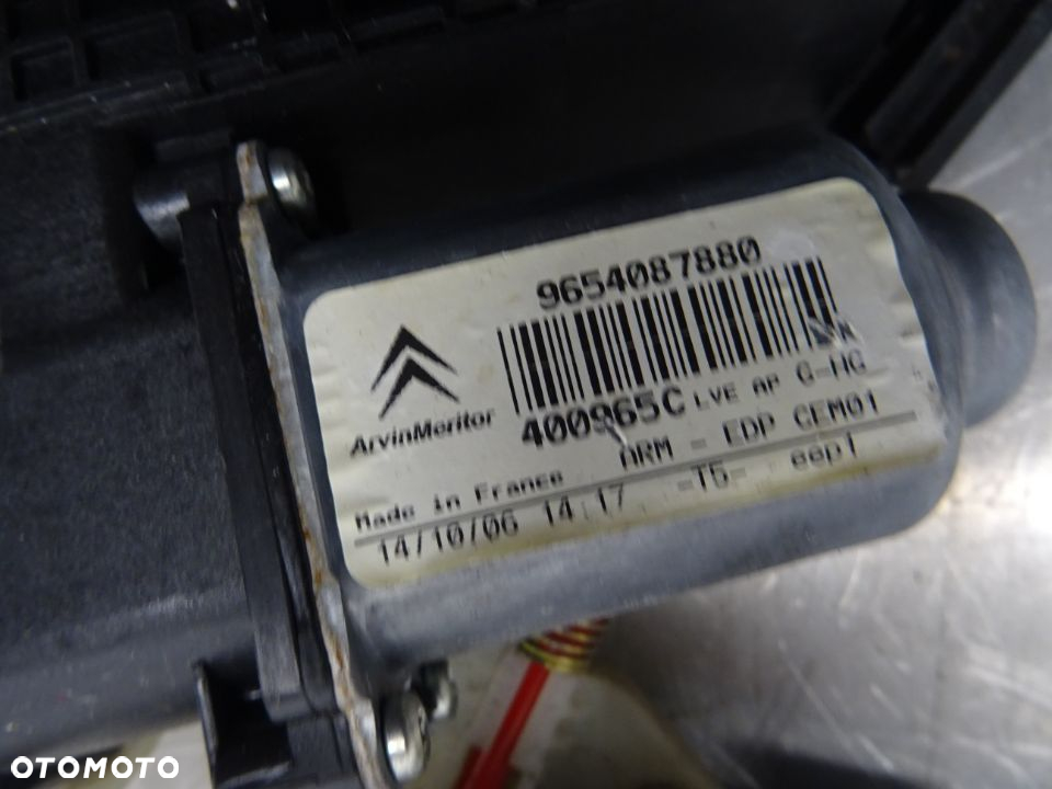 CITROEN C4 GRAND PICASSO PODNOŚNIK SZYB PRAWY LEWY - 3