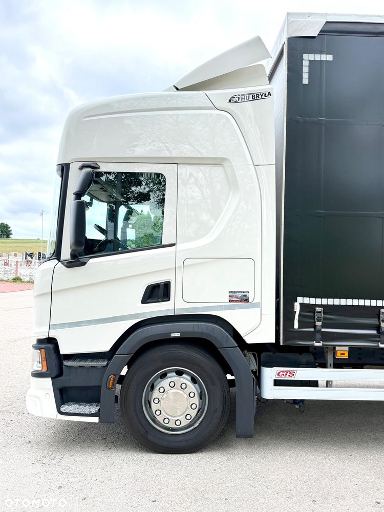 Scania P250 / SYPIALKA / FIRANKA / 22 EUROPALETY / SPROWADZONA / NOWE OPONY / E6 / SILNIK 6 CYLINDROWY / - 11