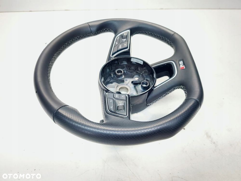 KIEROWNICA SKÓRA PIKOWANA RS S LINE ŚCIĘTA AUDI A4 B9 A5 8W 8W0419091AF JAH - 3