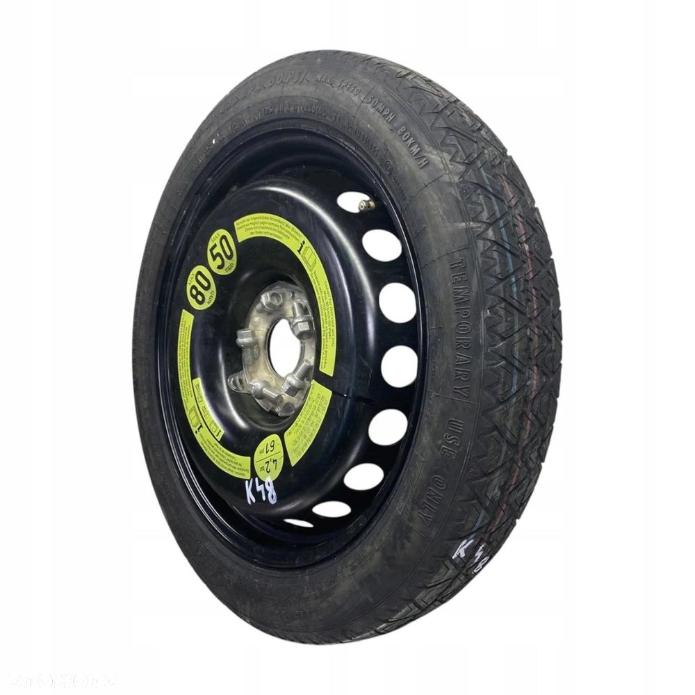 KOŁO DOJAZDOWE MERCEDES CLK W208 W209 C-KLASA W203 125/80R17 5X112 - 11