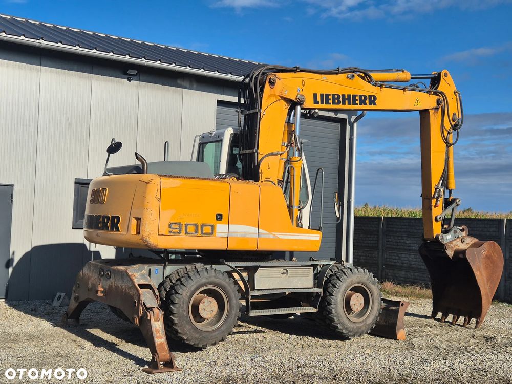 Liebherr A900 C 2010 ROK, Z NIEMIEC, PŁUG, PODPORY, SUPER STAN / 314 / 316 / 904 / 914 / 916 / 918 / 920 - 1