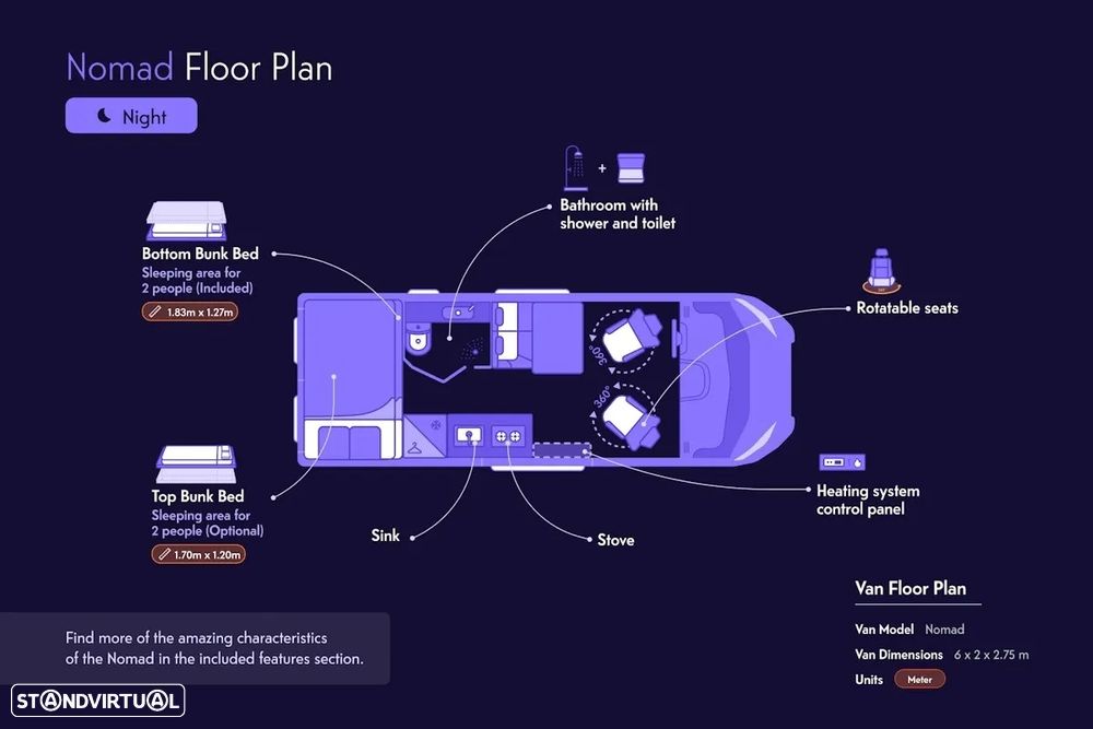 Fiat Ducato Fiat Weinsberg Carabus 600 K | 4 lugares para dormir | Totalmente equipada - 27