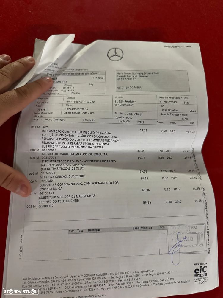 Mercedes-Benz SL 320 V6 - 16