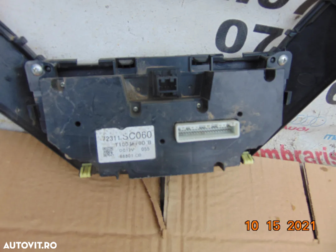 Comenzi AC Subaru Forester 2008-2013 dezmembrez Forester 2.0 4x4 - 3