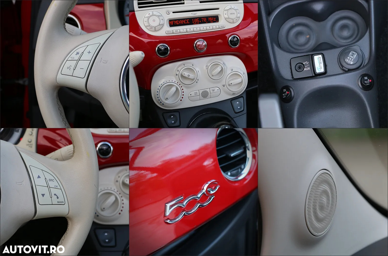 Fiat 500 Cabrio 1.2 Cult - 11