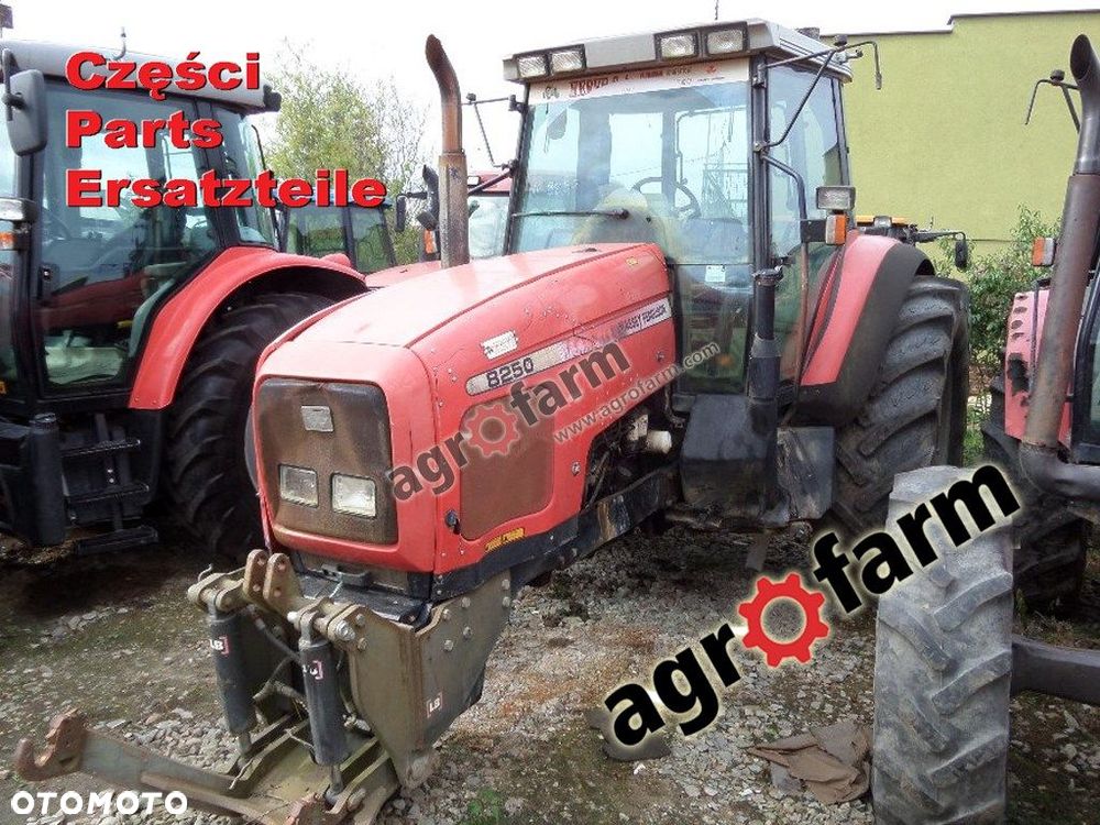 Massey Ferguson 8250 części, skrzynia biegów, oś - 1